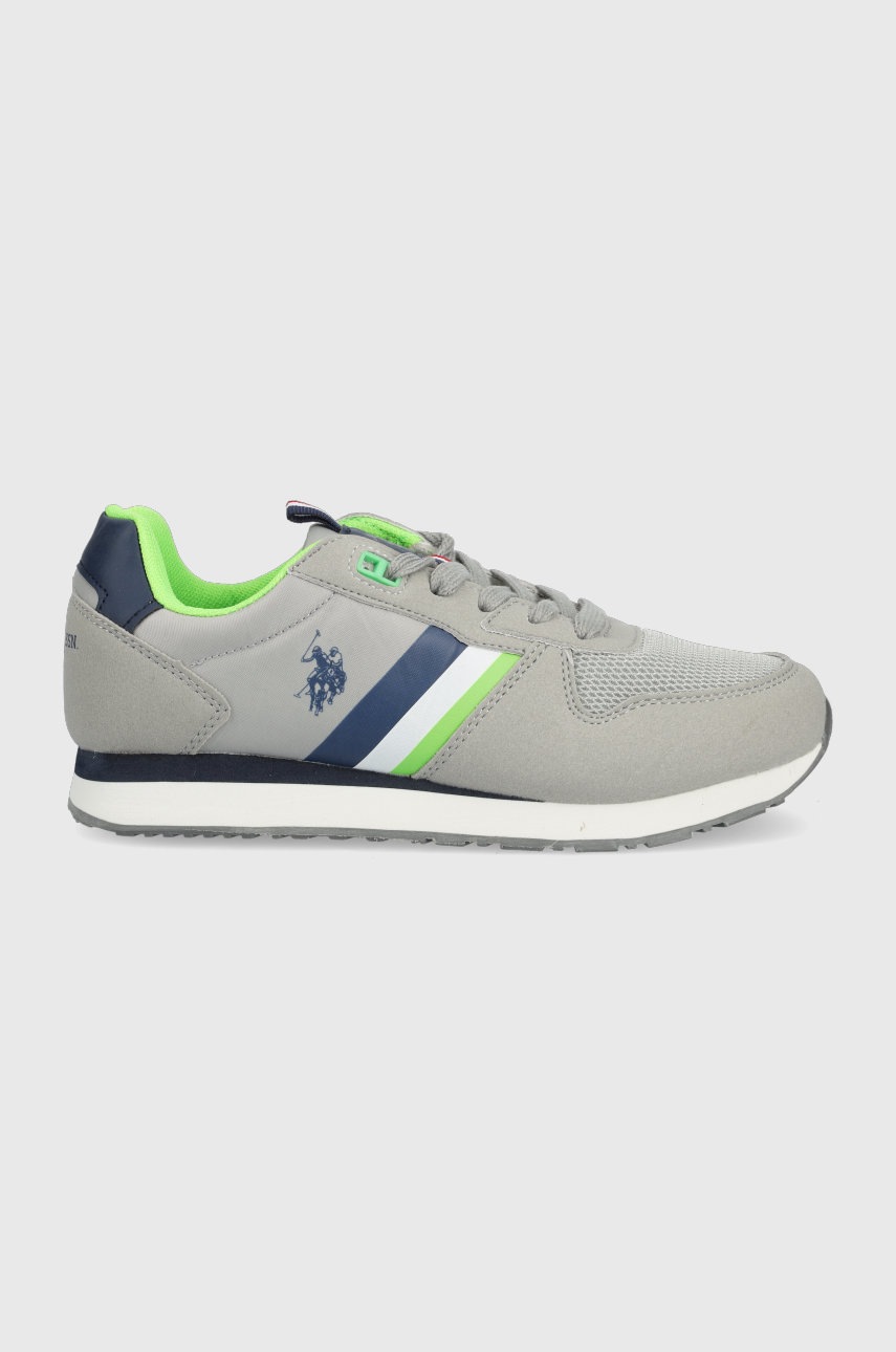 

Детски маратонки U.S. Polo Assn. в сиво, Сив