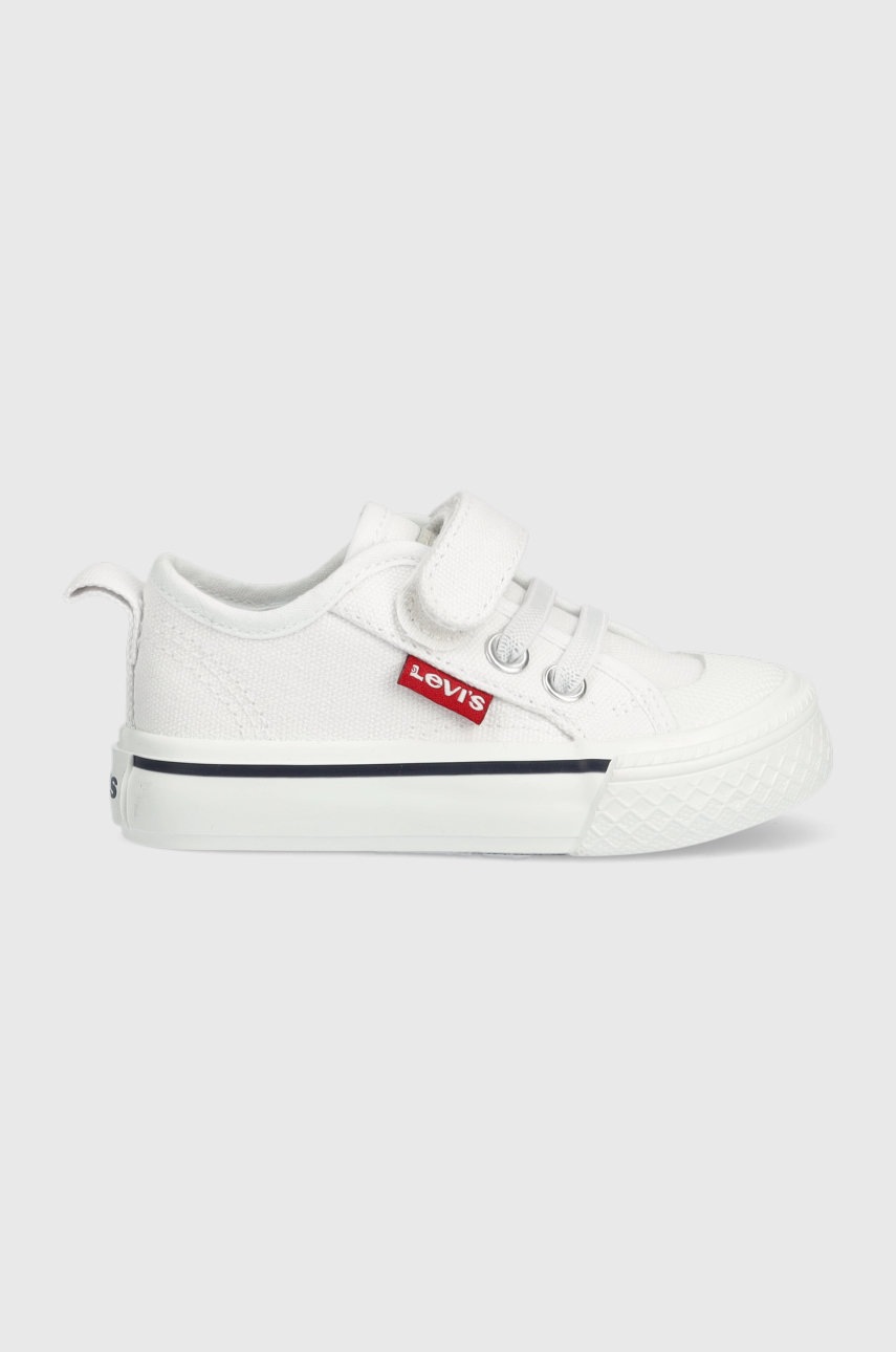 

Детски ниски кецове Levi's в бяло, Бял