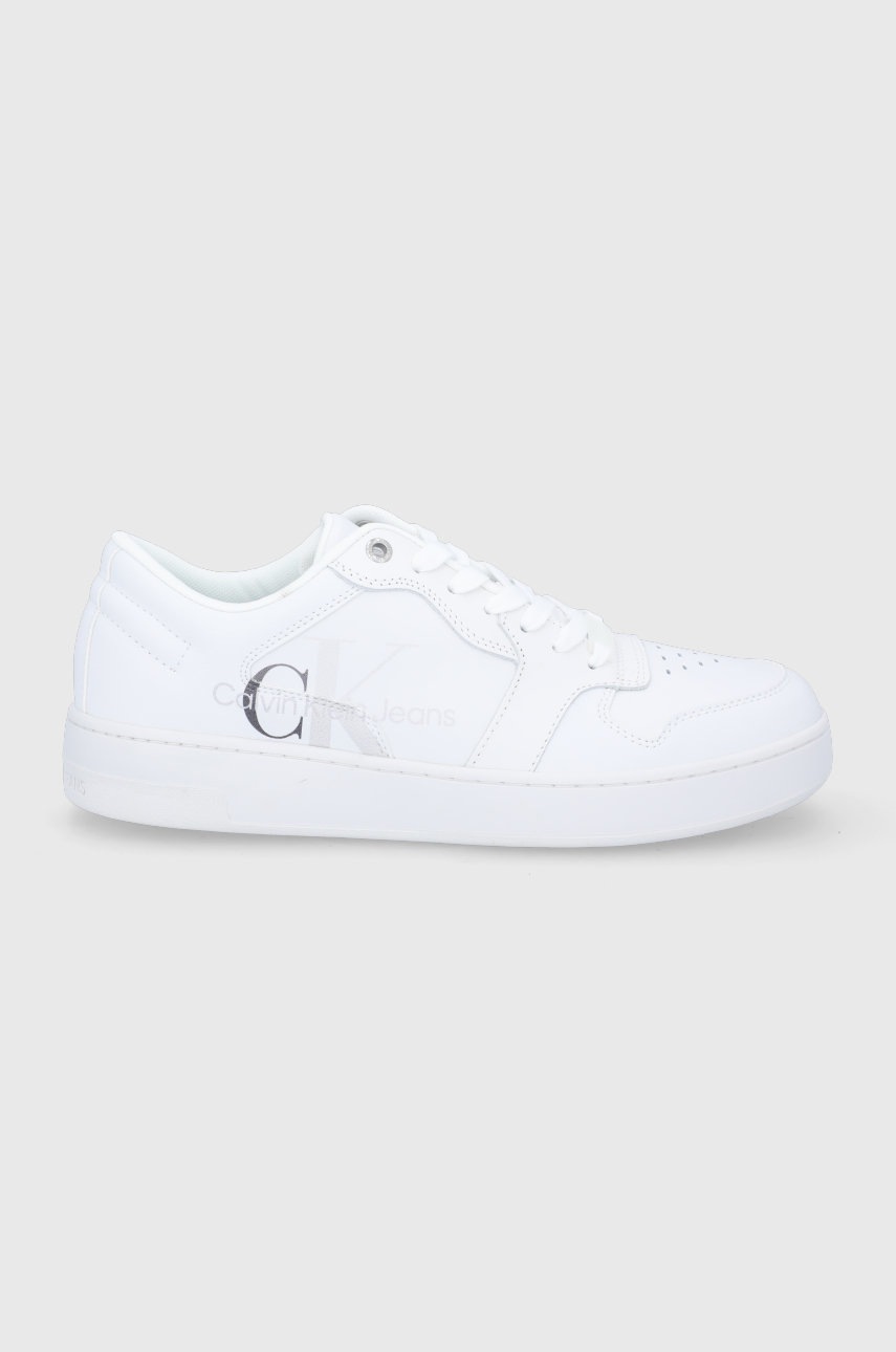 

Обувки Calvin Klein Jeans в бяло, Бял