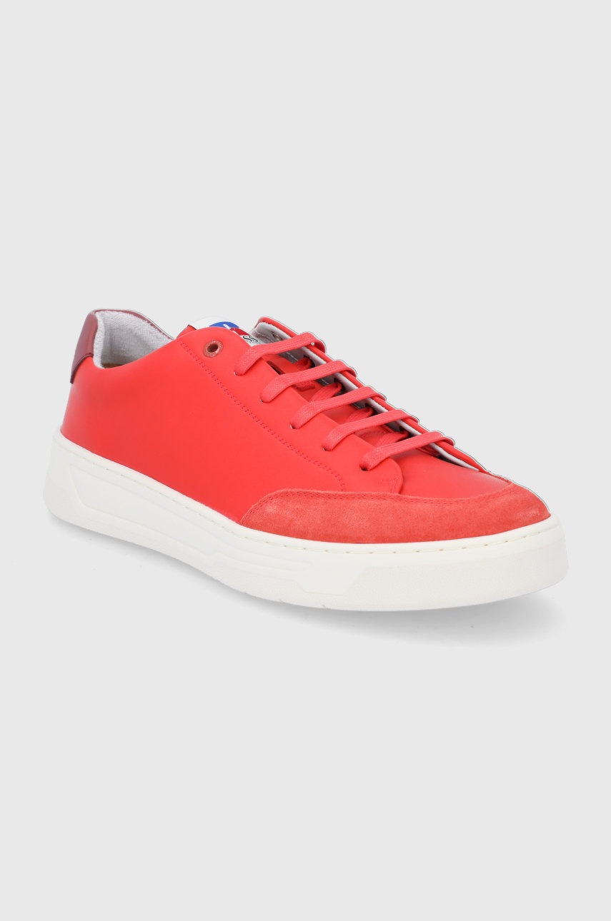 

Ботинки Boss x Russell Athletic цвет красный
