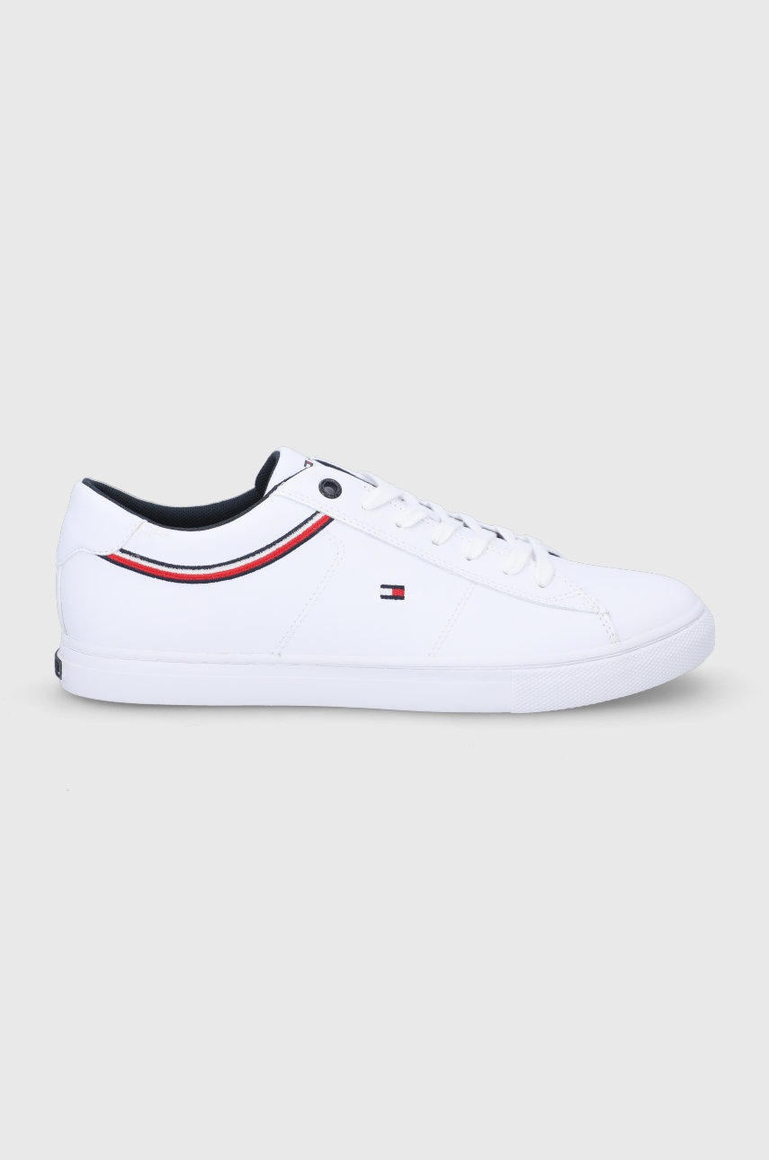 

Шкіряні черевики Tommy Hilfiger колір білий