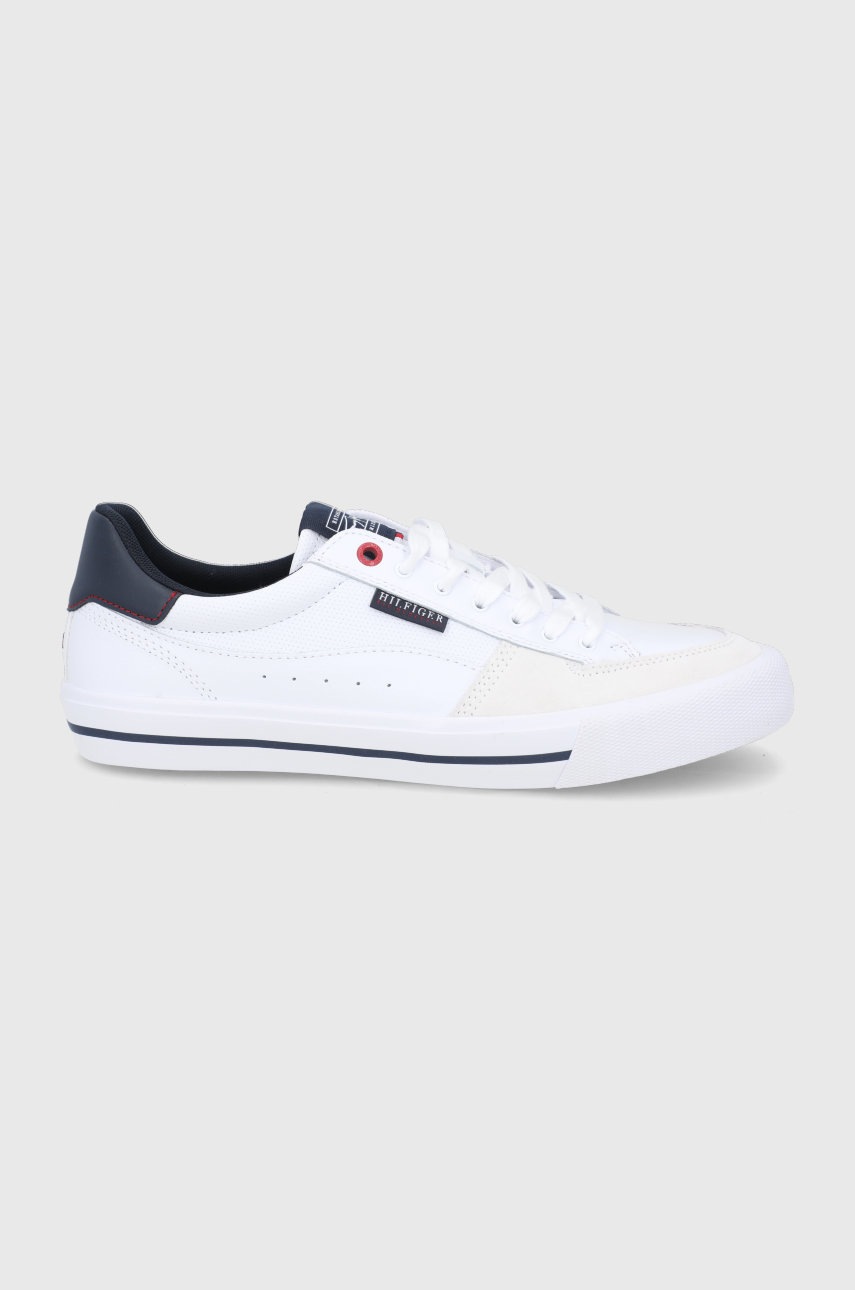 

Обувки Tommy Hilfiger в бяло, Бял