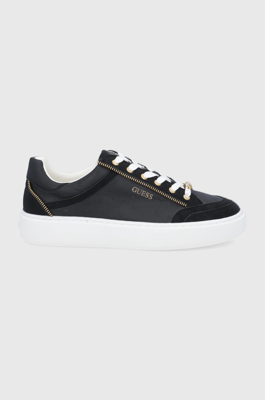 

Обувки Guess в черно, Черен
