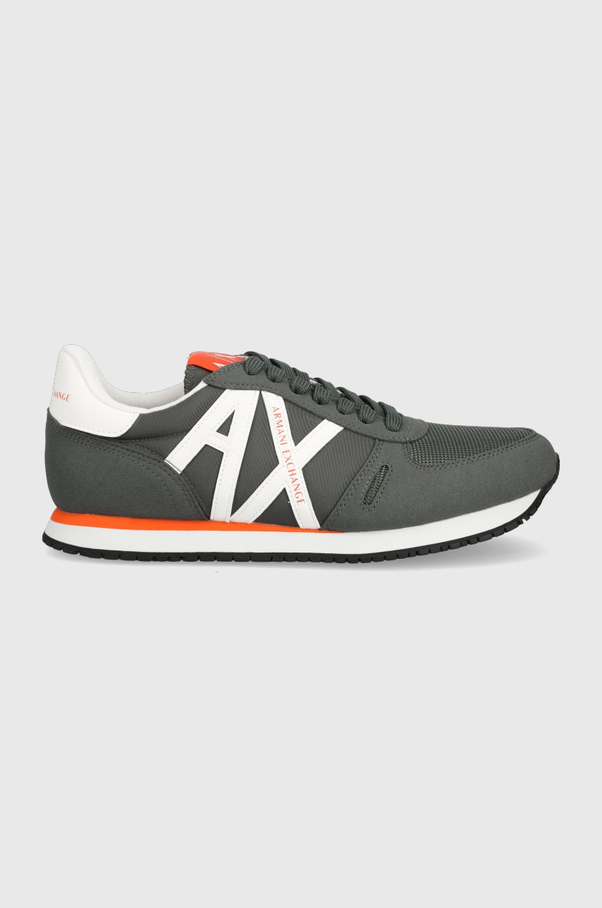 

Маратонки Armani Exchange в сиво, Сив