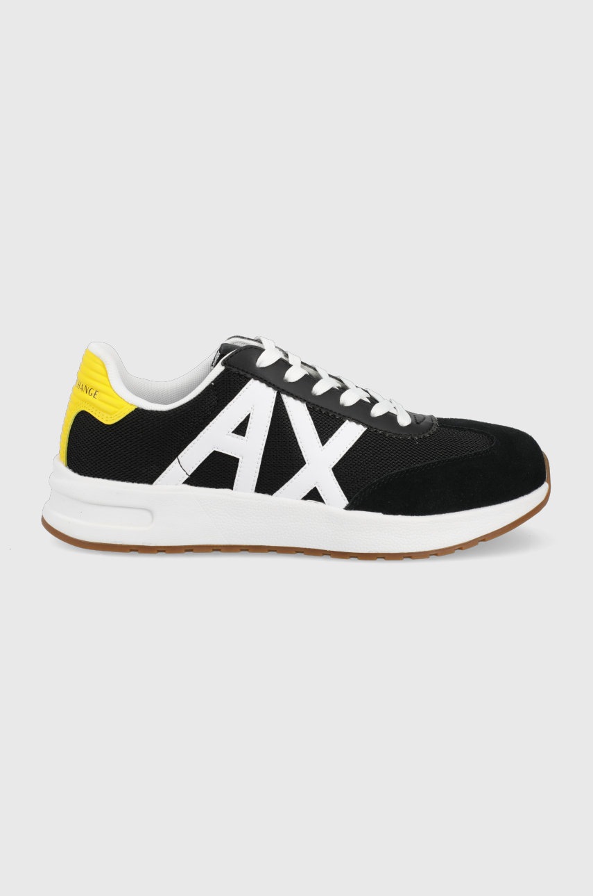 

Обувки Armani Exchange в черно, Черен