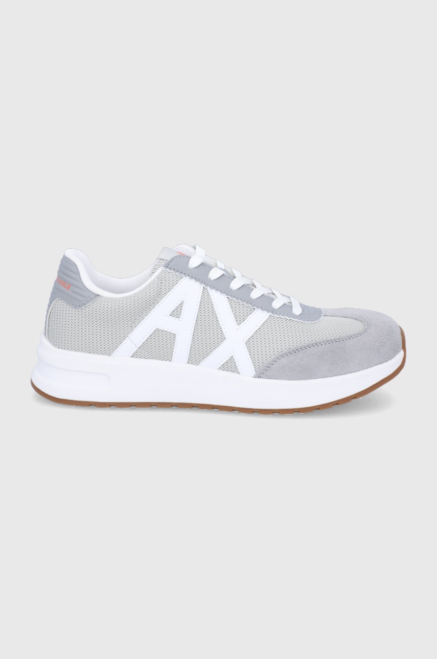

Обувки Armani Exchange в сиво, Сив