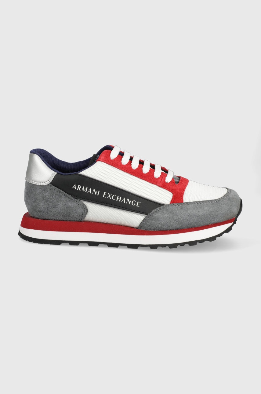 

Обувки Armani Exchange в сиво, Сив