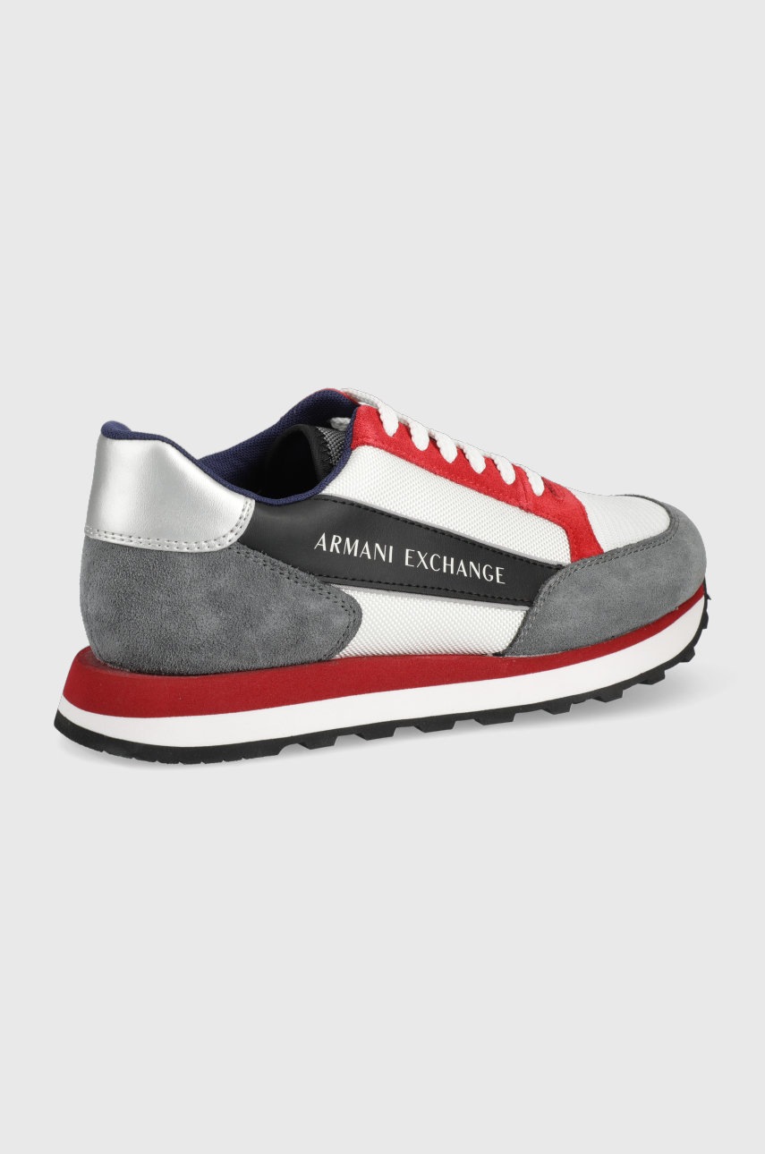 

Ботинки Armani Exchange цвет серый