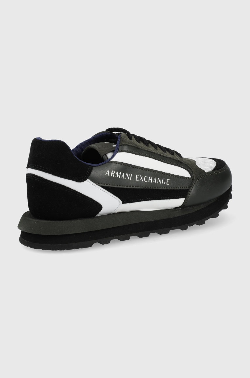

Кросівки Armani Exchange колір зелений