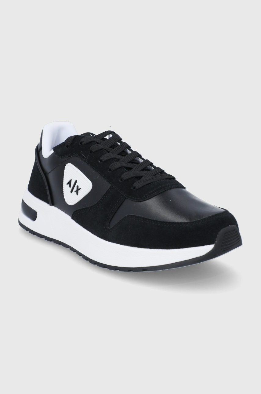 

Черевики Armani Exchange колір чорний