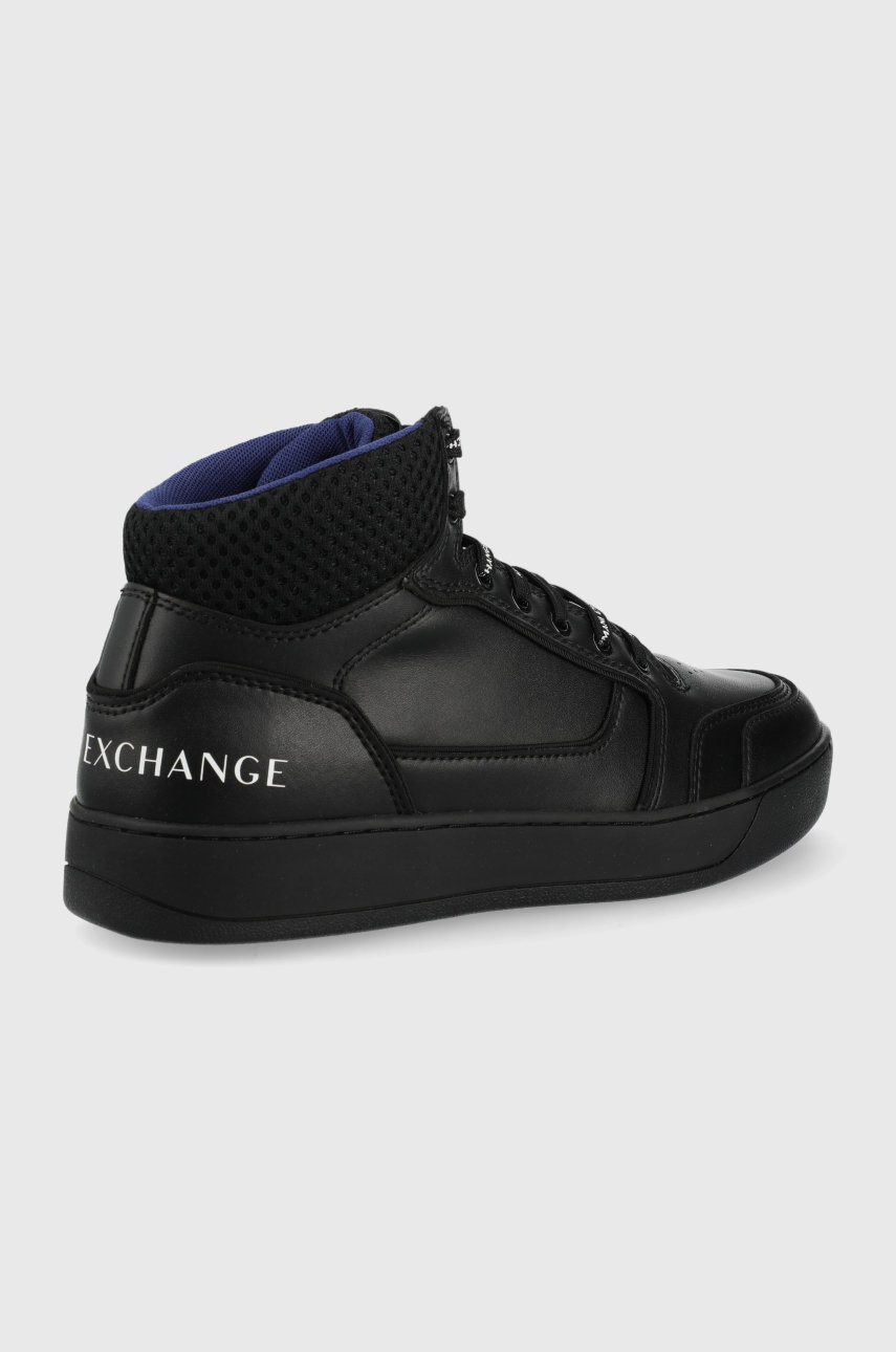 

Черевики Armani Exchange колір чорний