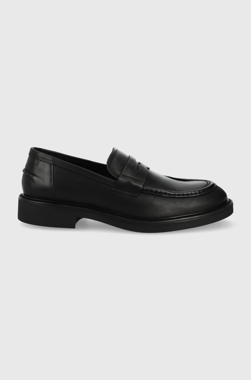 Vagabond Shoemakers mocasini de piele Alex M barbati, culoarea negru