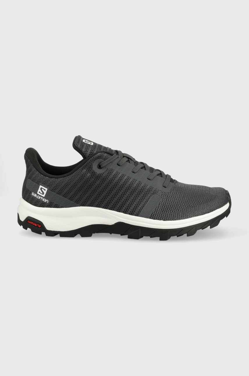 Salomon pantofi Outbound Prism barbati, culoarea gri answear.ro