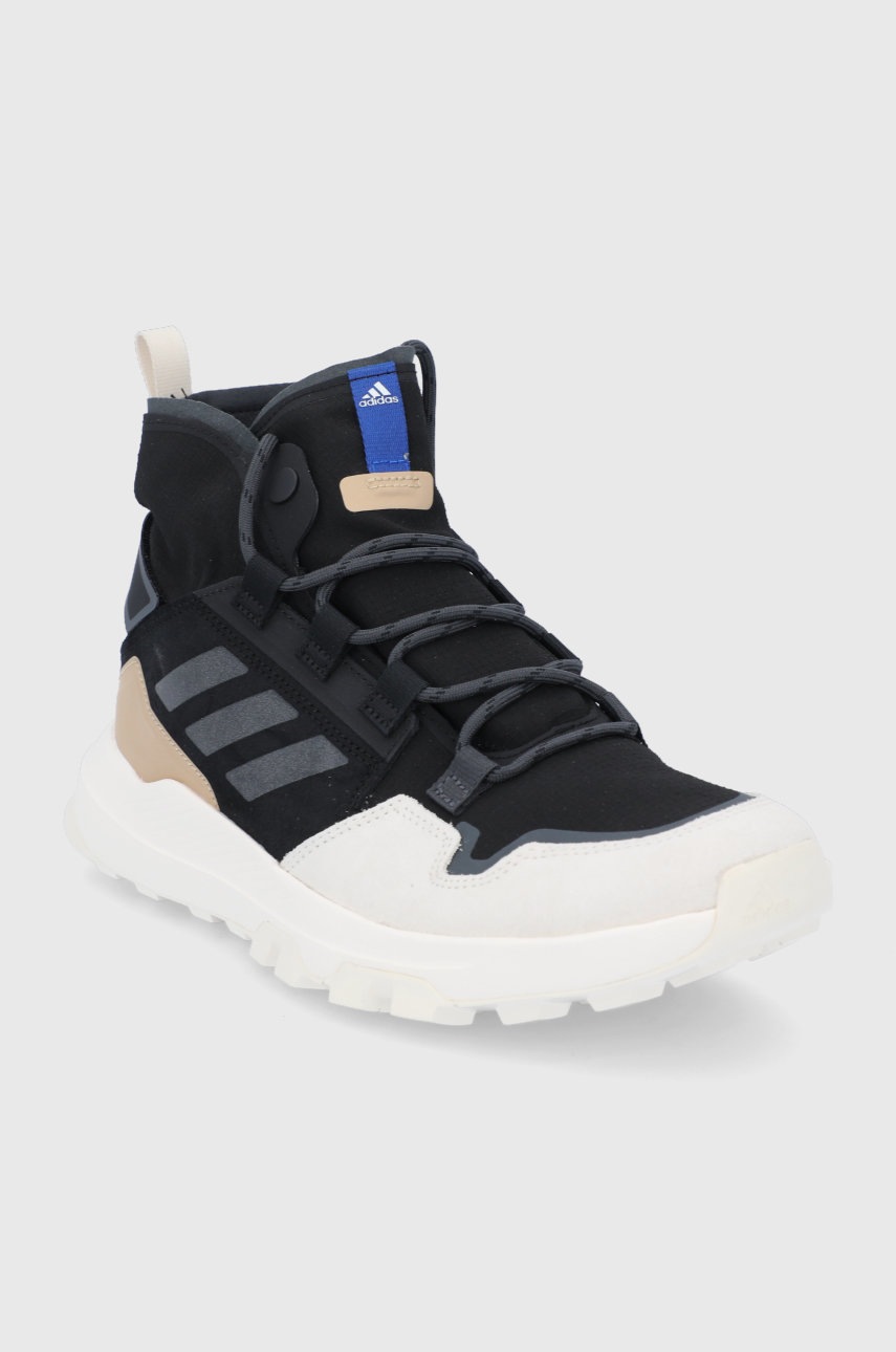 

Ботинки adidas TERREX Terrex Hikster Mid мужские цвет чёрный
