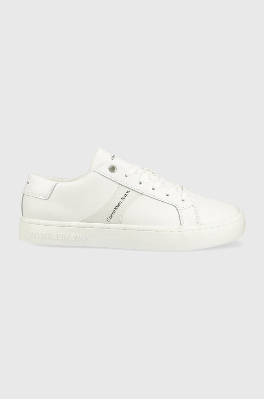 

Маратонки Calvin Klein Jeans в бяло, Бял