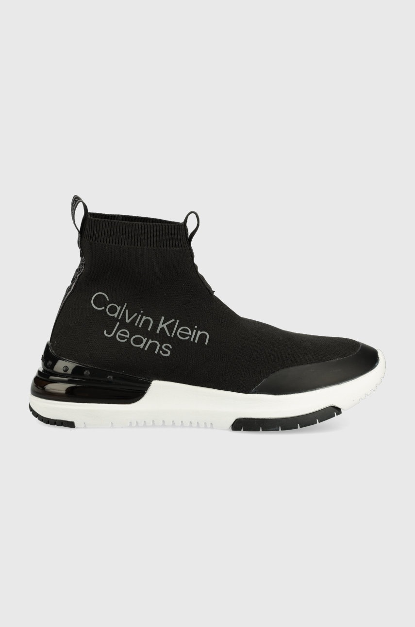 

Маратонки Calvin Klein Jeans в черно, Черен