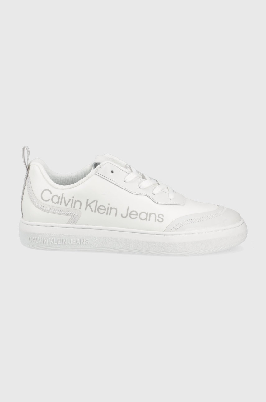

Маратонки Calvin Klein Jeans в бяло, Бял