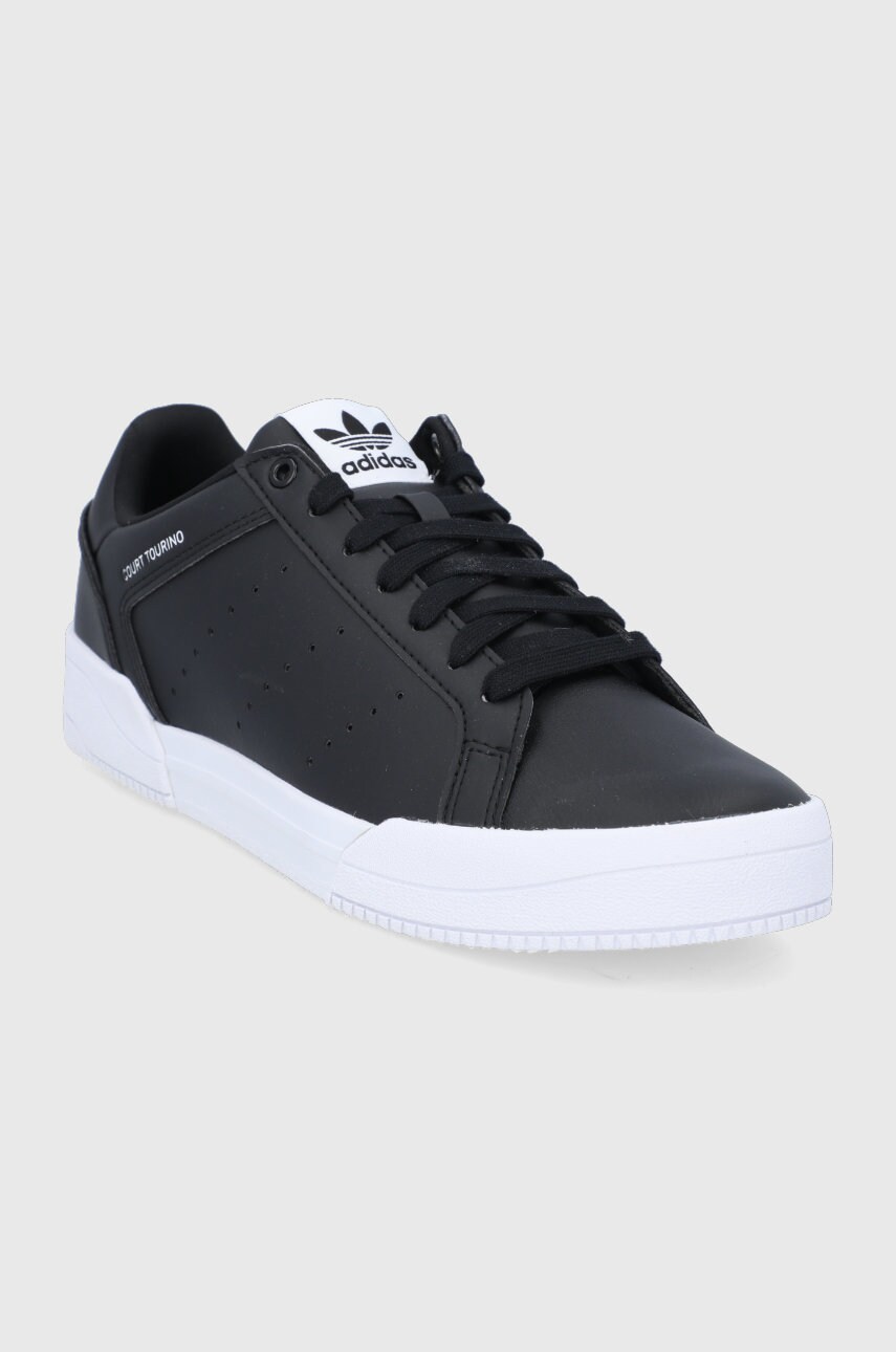 

Ботинки adidas Originals Court Tourino H02176 цвет чёрный