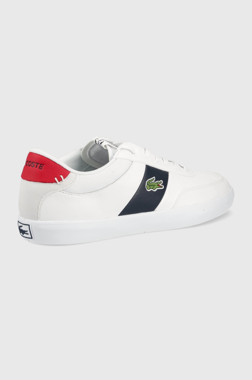 

Кожаные кроссовки Lacoste Court-master 0121 1 цвет белый