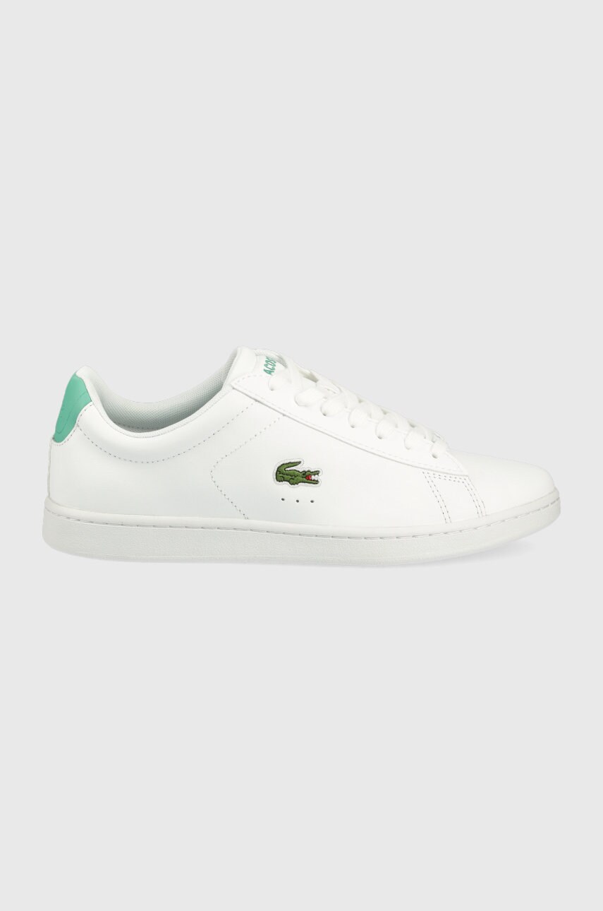 Lacoste sneakers din piele carnaby evo 0722 1 culoarea alb