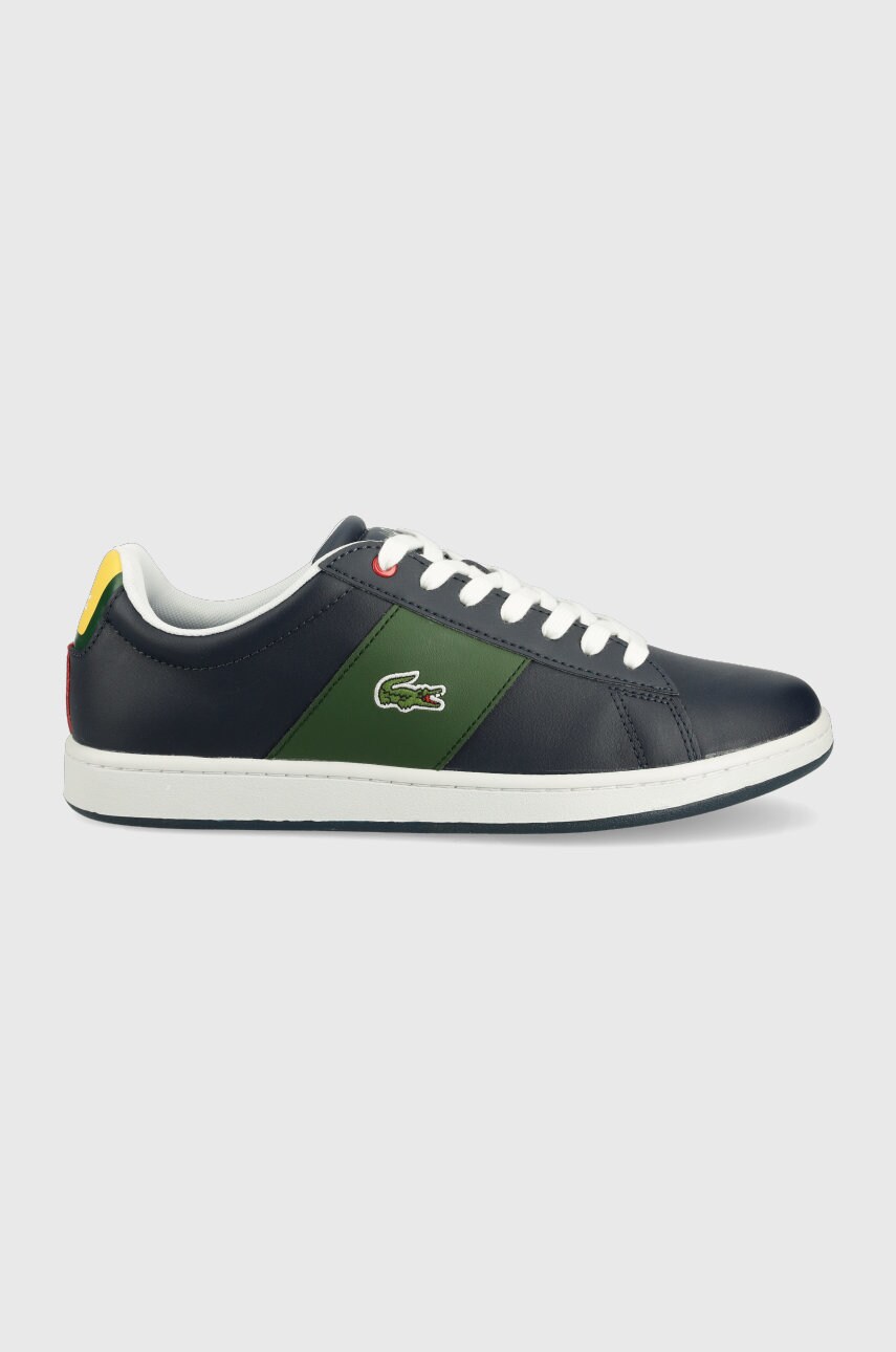 Lacoste sneakers carnaby evo 0722 3 culoarea albastru marin