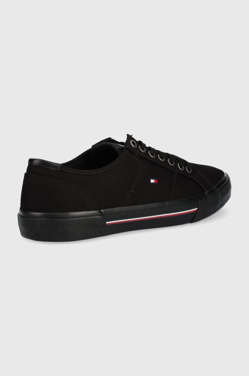 

Кеды Tommy Hilfiger мужские цвет чёрный