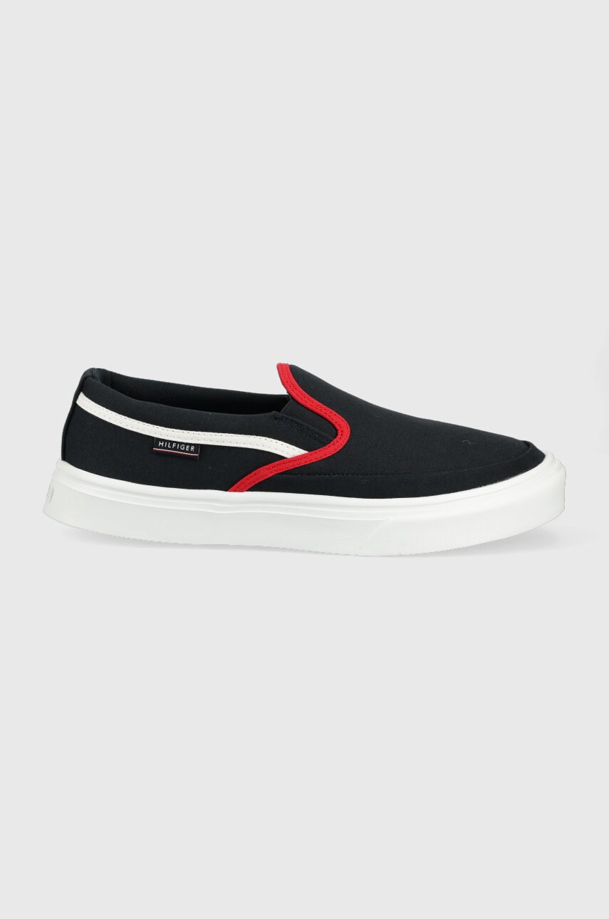 

Кеды Tommy Hilfiger мужские цвет синий