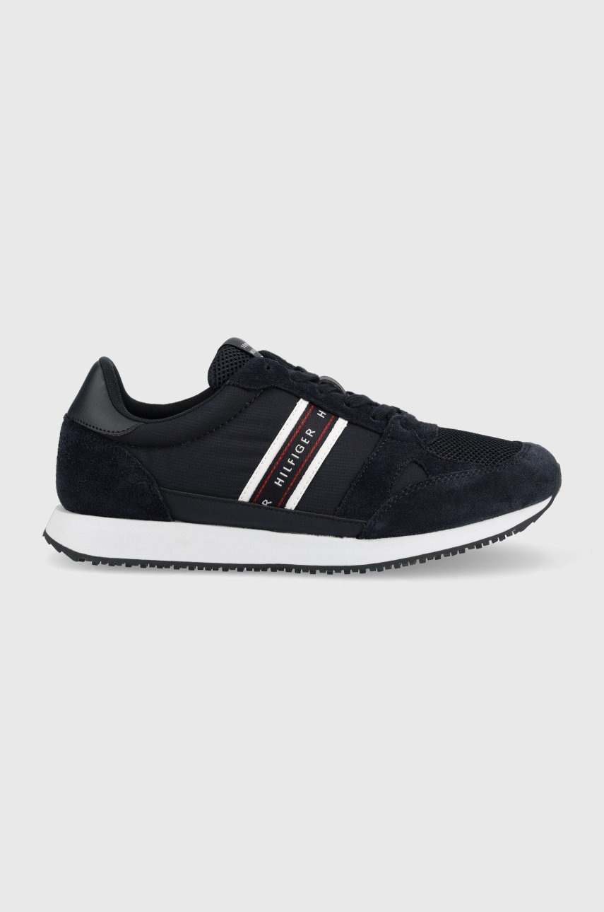

Маратонки Tommy Hilfiger в тъмносиньо, Тъмносин