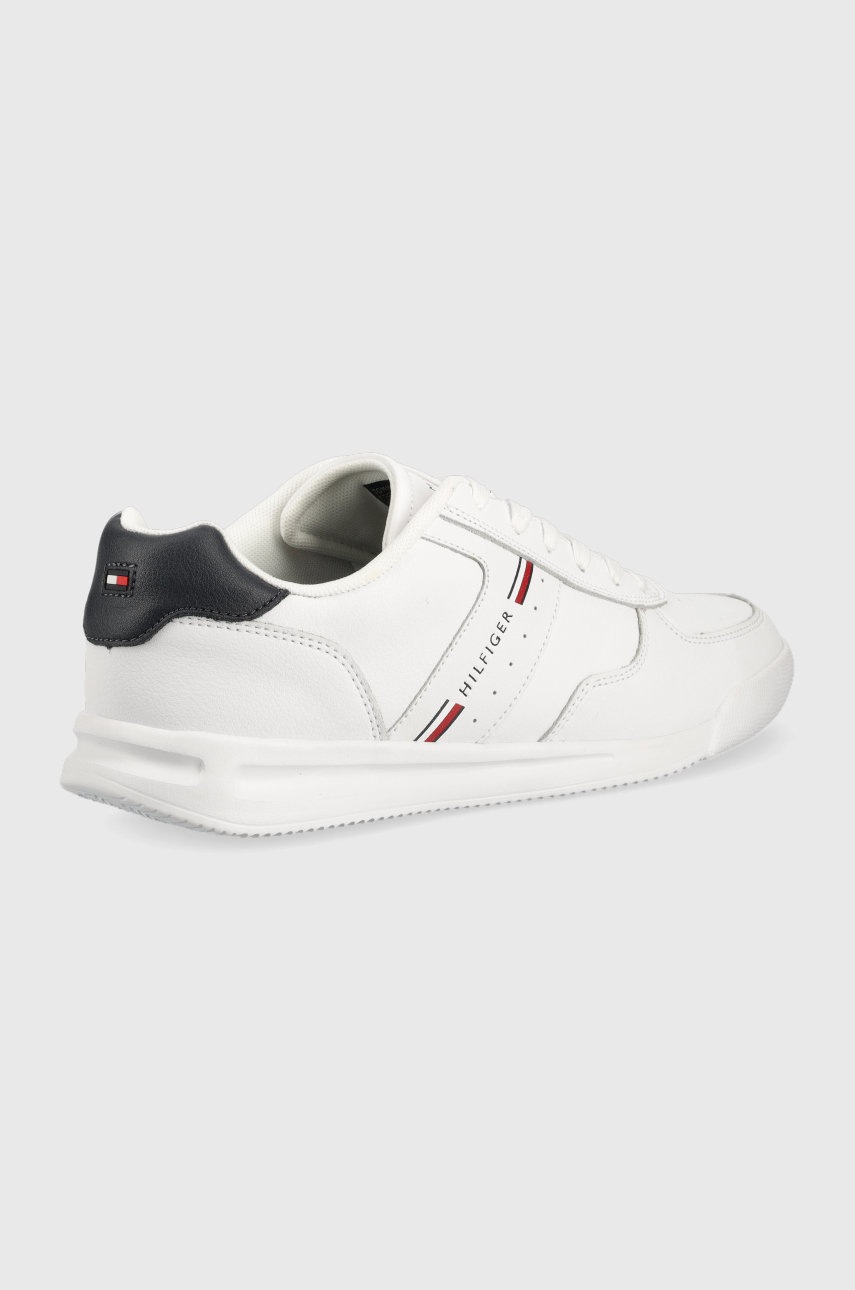 

Кожаные кроссовки Tommy Hilfiger цвет белый
