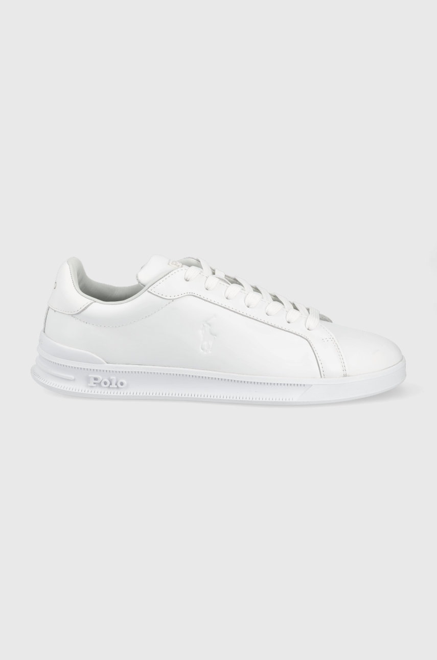 

Кожаные кроссовки Polo Ralph Lauren Hrt Ct Ii цвет белый