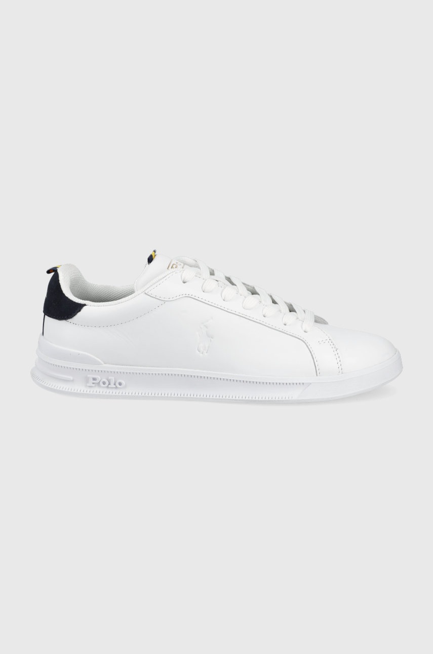 

Кожени маратонки Polo Ralph Lauren Hrt Ct Ii в бяло, Бял