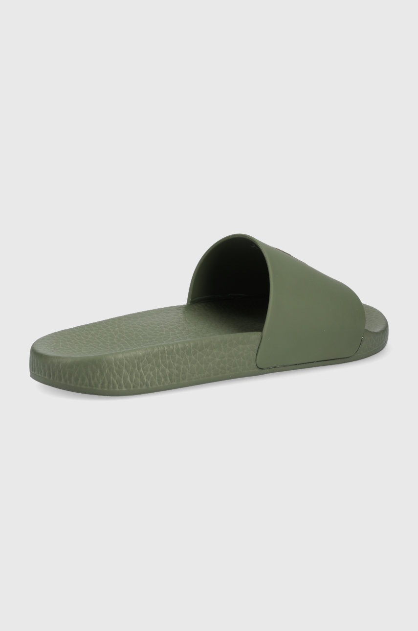 

Шлепанцы Polo Ralph Lauren P. Slide/cb мужские цвет зелёный