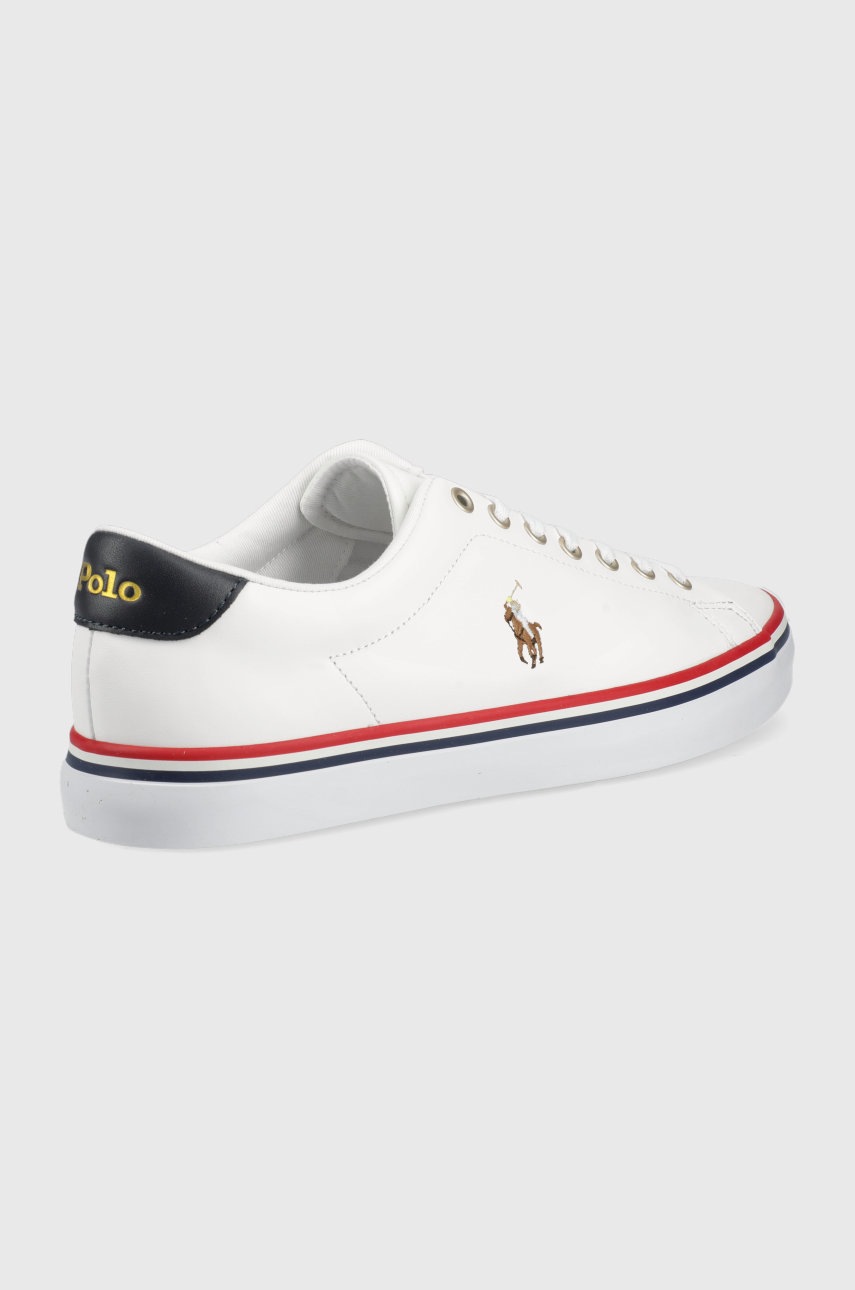 

Кожаные кроссовки Polo Ralph Lauren Longwood цвет белый