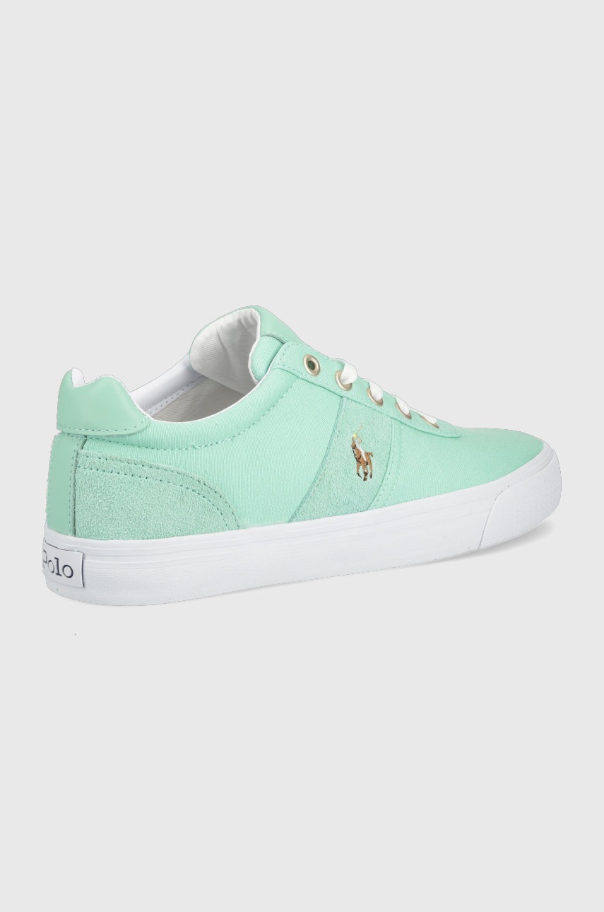 

Кеди Polo Ralph Lauren Hanford чоловічі колір зелений