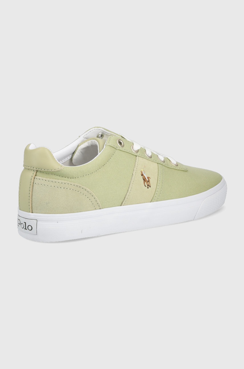 

Кеды Polo Ralph Lauren Hanford мужские цвет зелёный