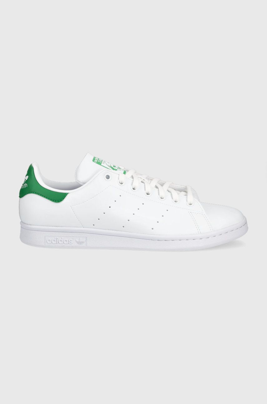 Sneakers boty adidas Originals Stan Smith bílá barva, FX5502-FTWWHT - bílá -  Svršek: Umělá hmo
