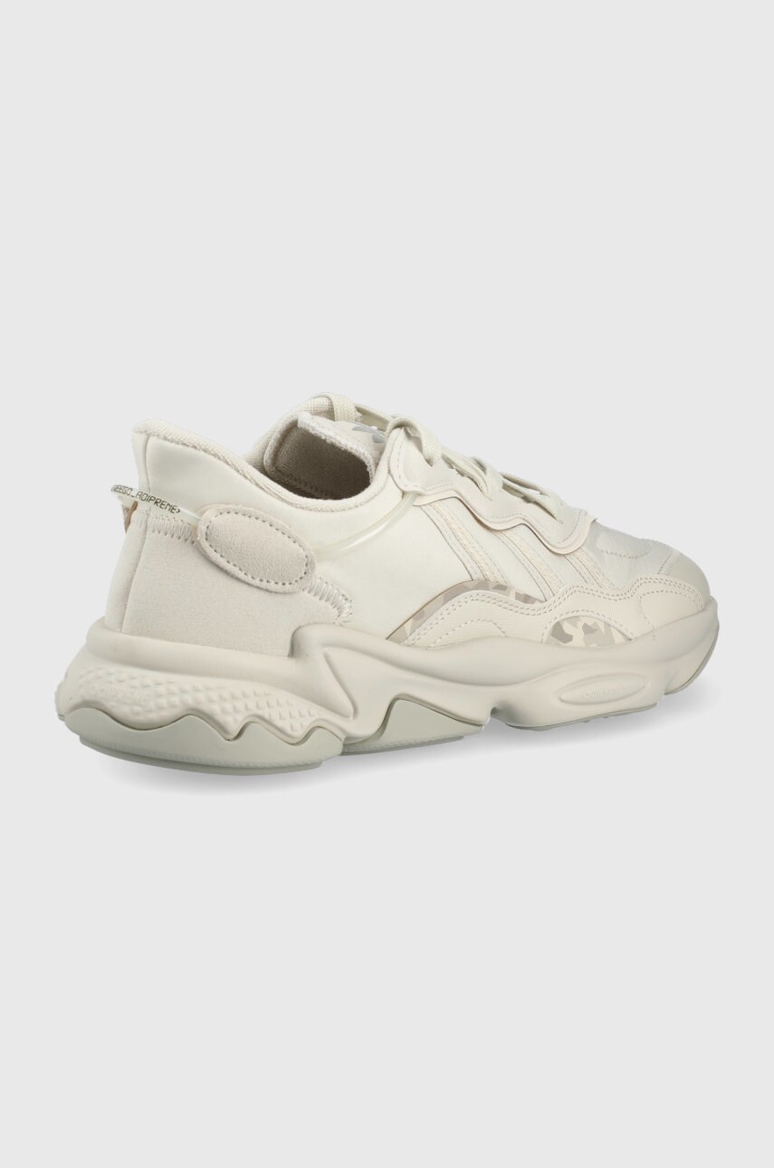 

Черевики adidas Originals Ozweego колір бежевий