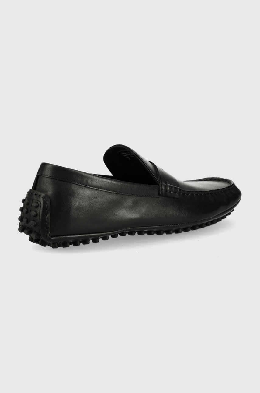 

Кожаные мокасины Aldo Jelind мужские цвет чёрный