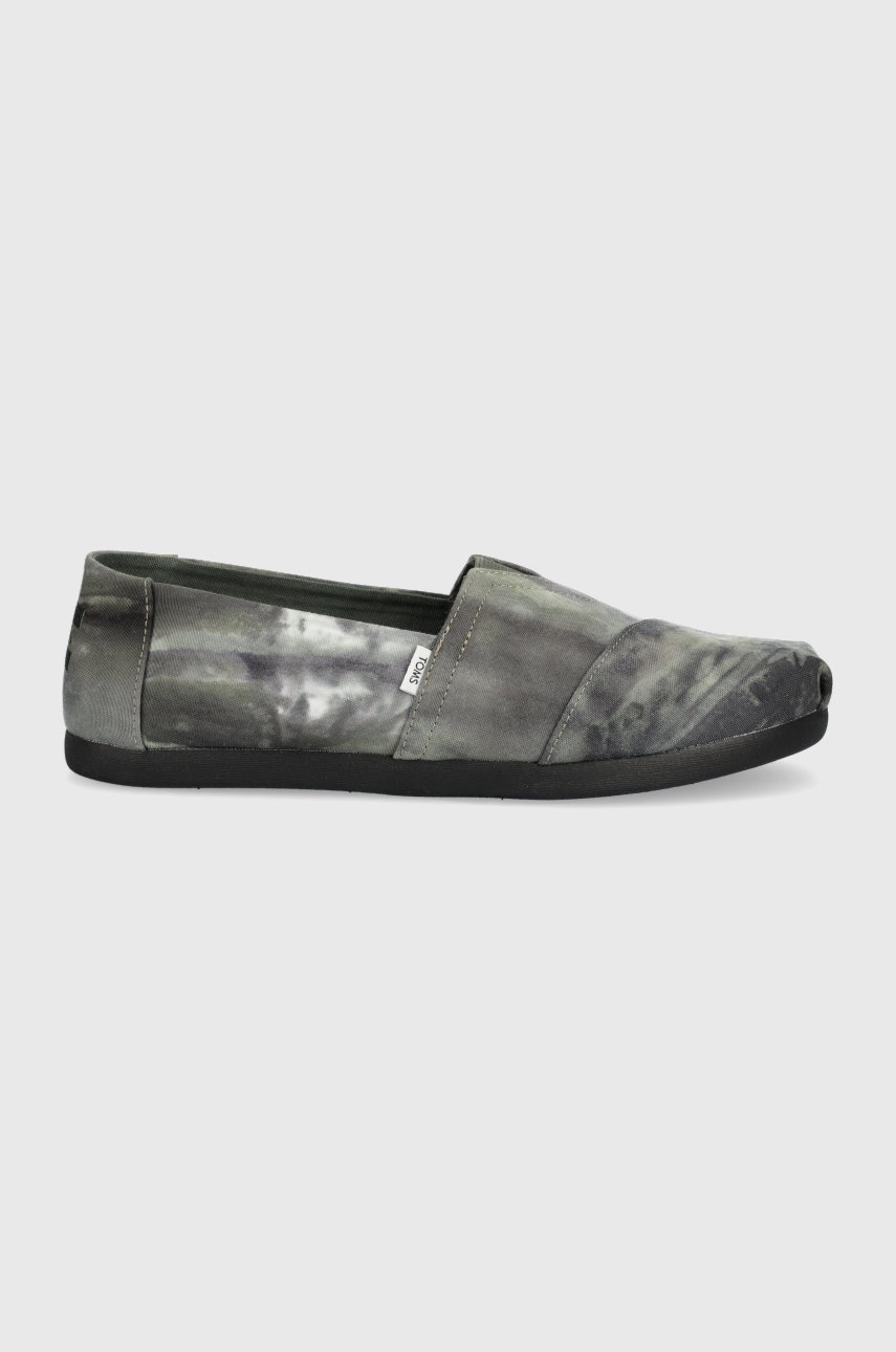 

Эспадрильи Toms Alpargata цвет зелёный