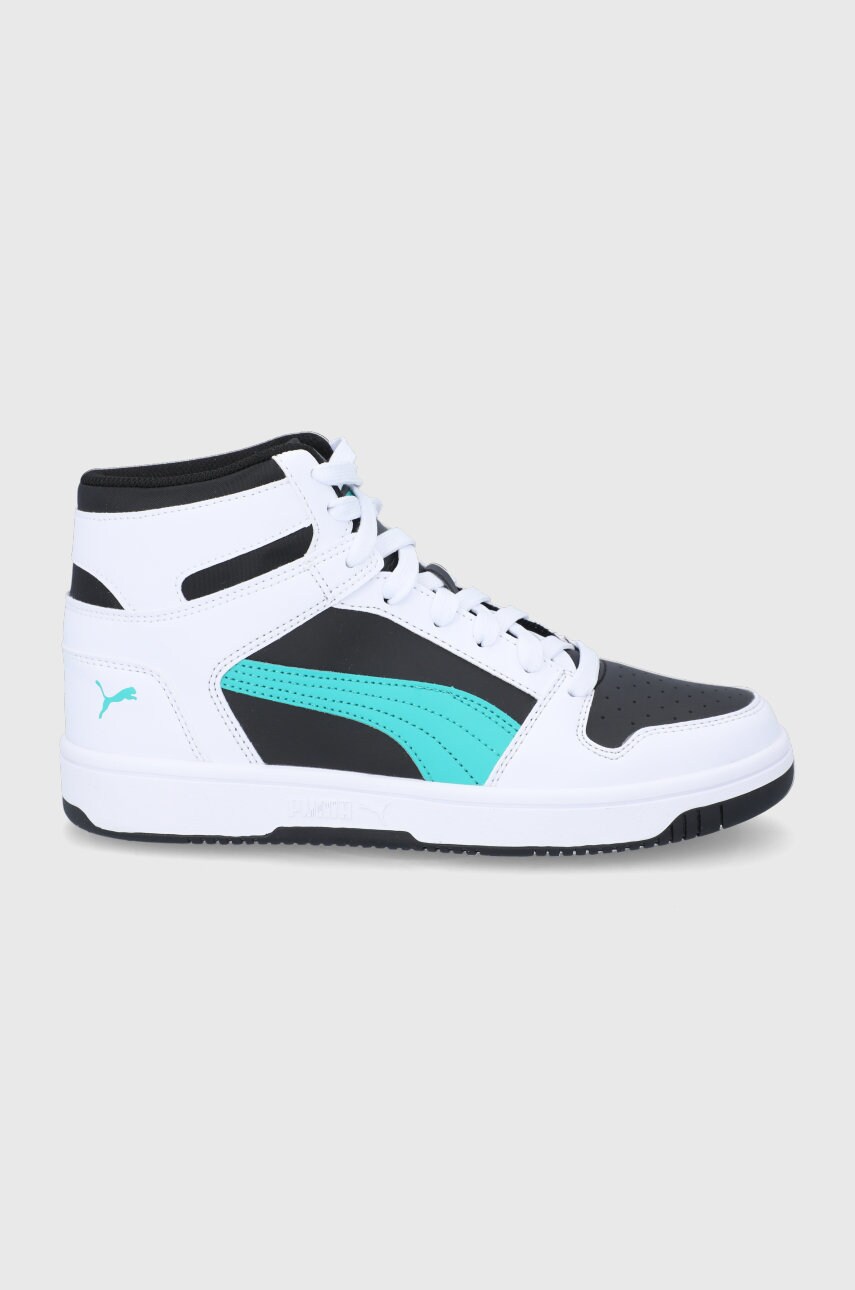 Puma pantofi puma rebound layup sl culoarea alb
