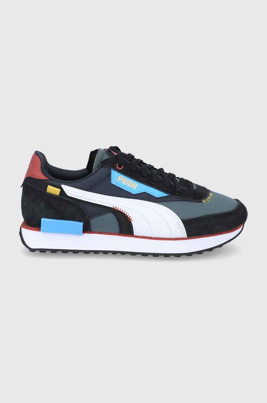 Puma pantofi future rider displaced culoarea verde