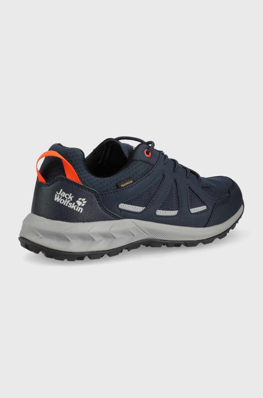 

Черевики Jack Wolfskin Woodland 2 Texapore Low чоловічі колір синій