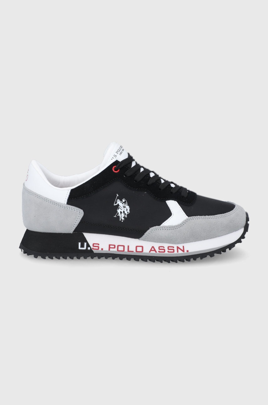 

Обувки U.S. Polo Assn. в черно, Черен