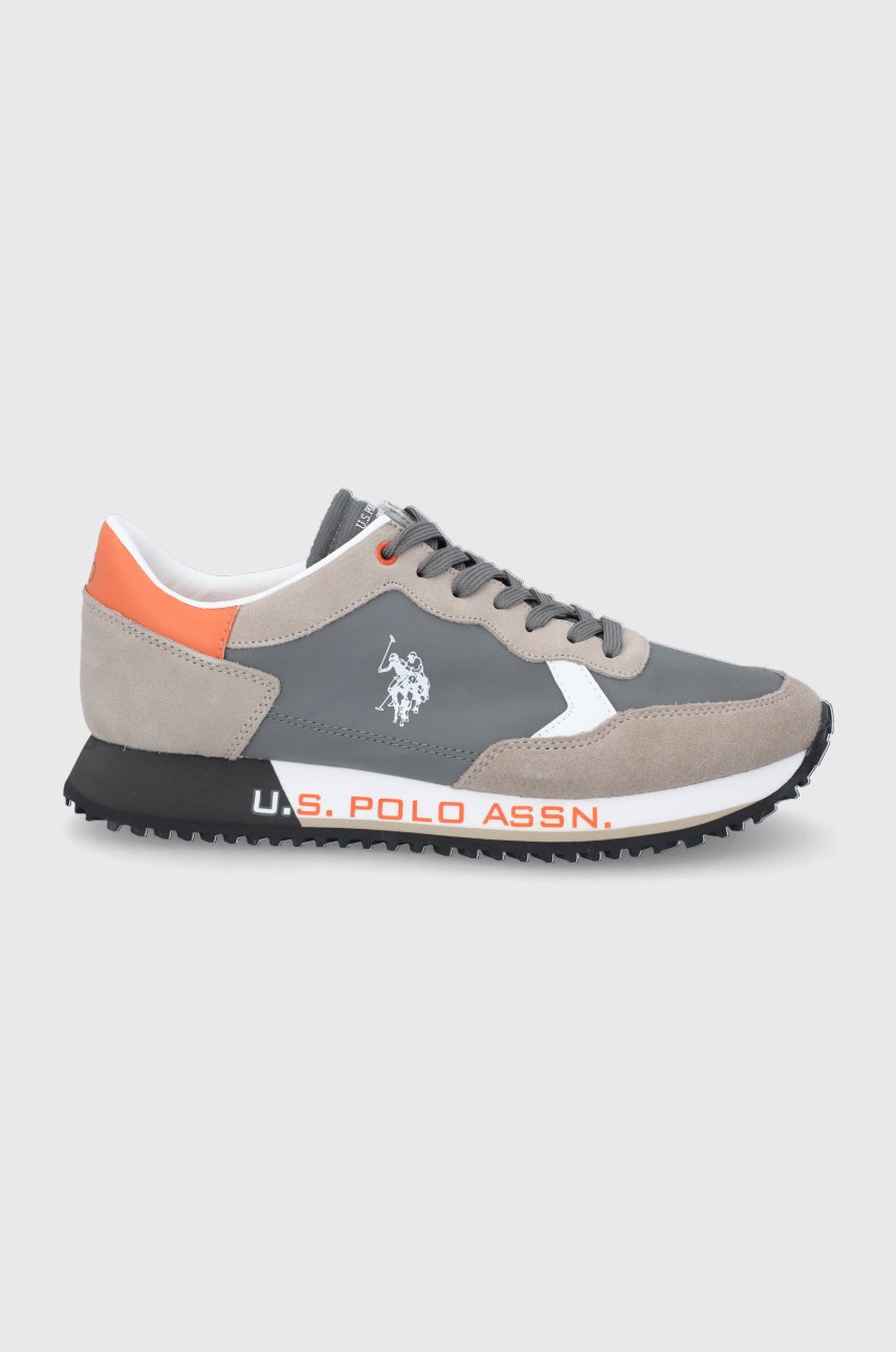 

Обувки U.S. Polo Assn. в сиво, Сив