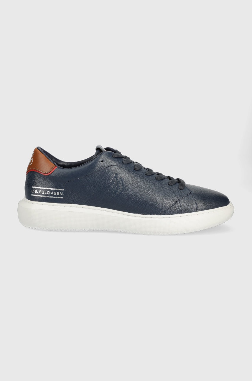 

Кожени обувки U.S. Polo Assn. в тъмносиньо, Тъмносин