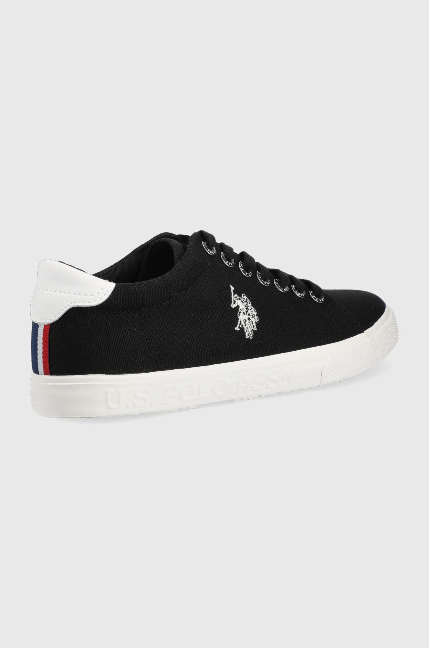 

Кеды U.S. Polo Assn. мужские цвет чёрный