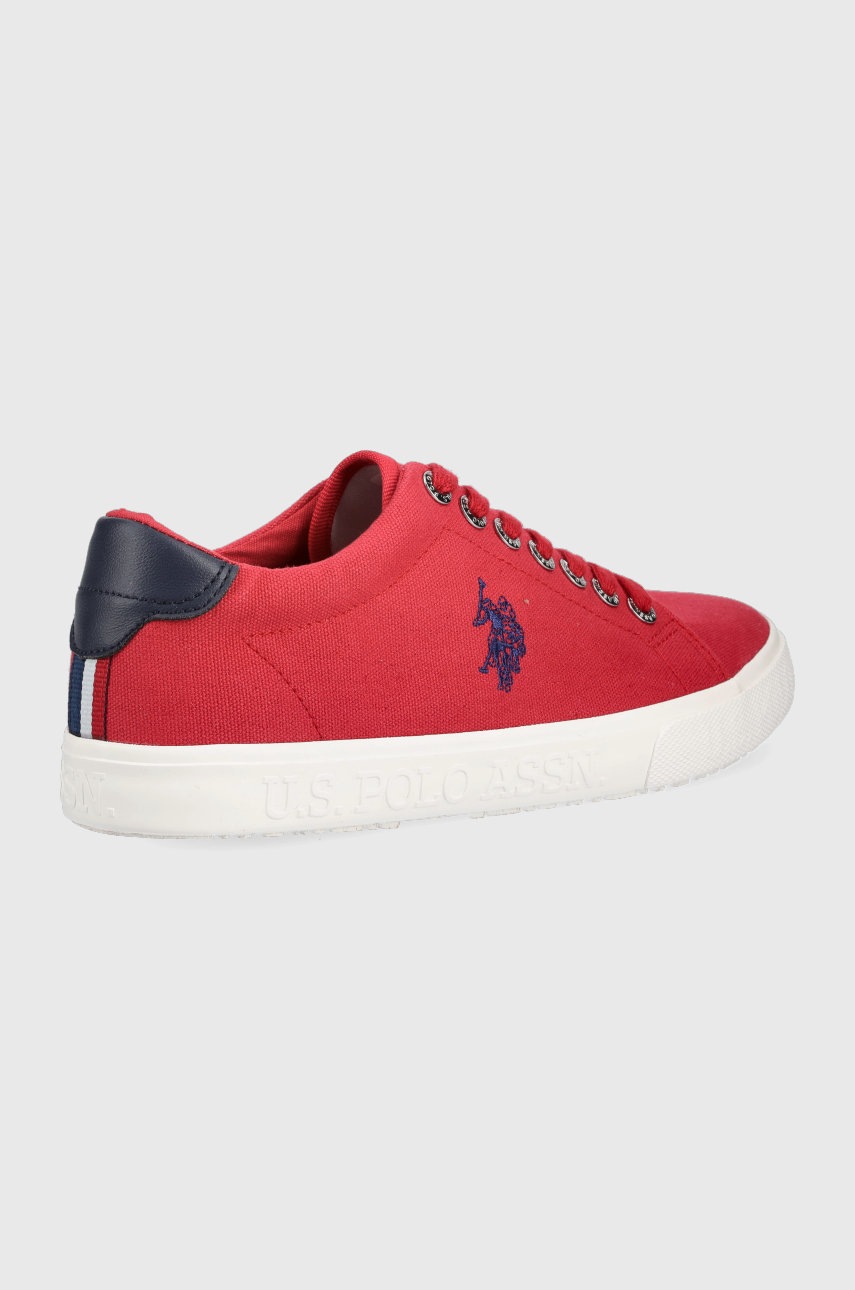 

Кеды U.S. Polo Assn. мужские цвет красный