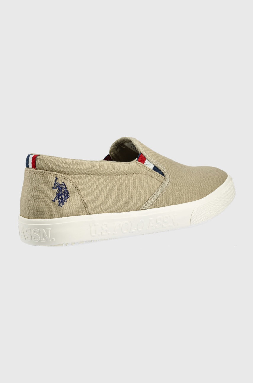 

Кеди U.S. Polo Assn. чоловічі колір бежевий