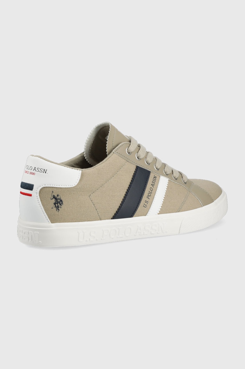 

Кеды U.S. Polo Assn. мужские цвет бежевый