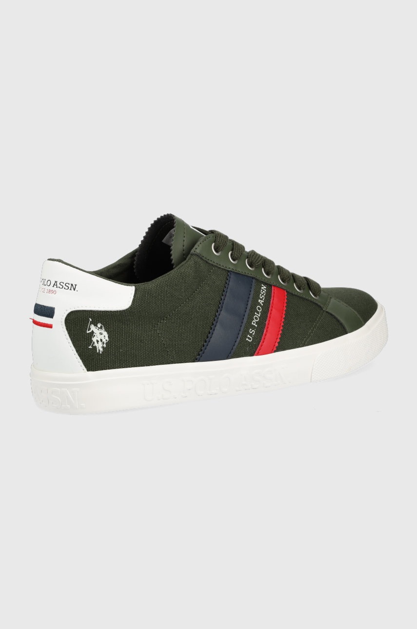 

Кеды U.S. Polo Assn. мужские цвет зелёный